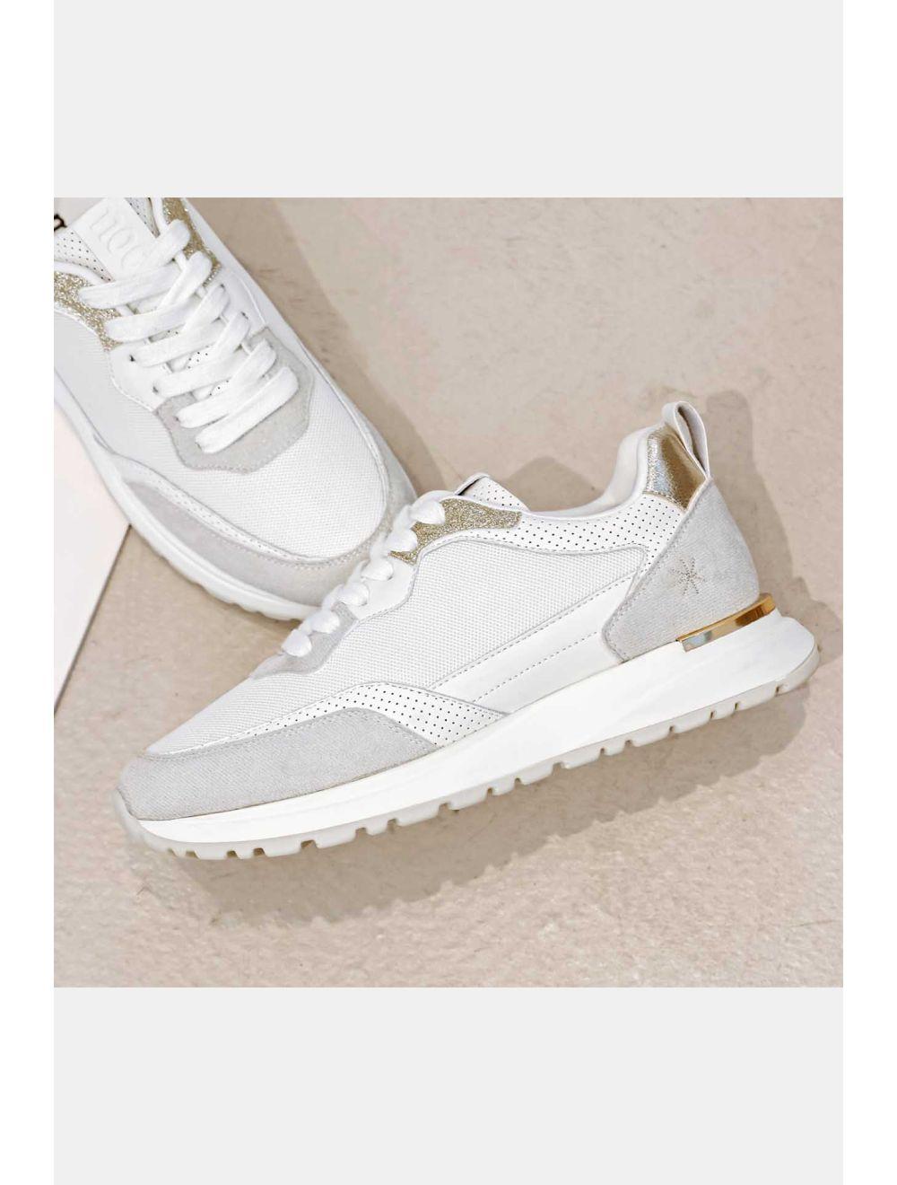 Tom&eva Baskets Femmes Couleurs Variées 24CH-KP3528-Blanc