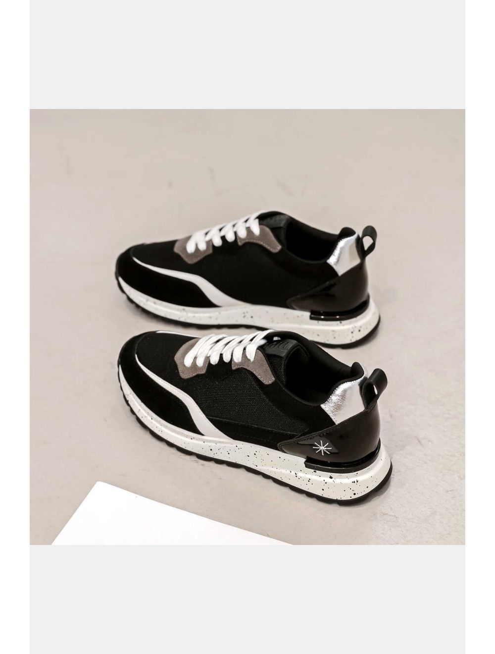 tom&eva Baskets Femmes Couleurs Variées 24CH-KP3528-Noir