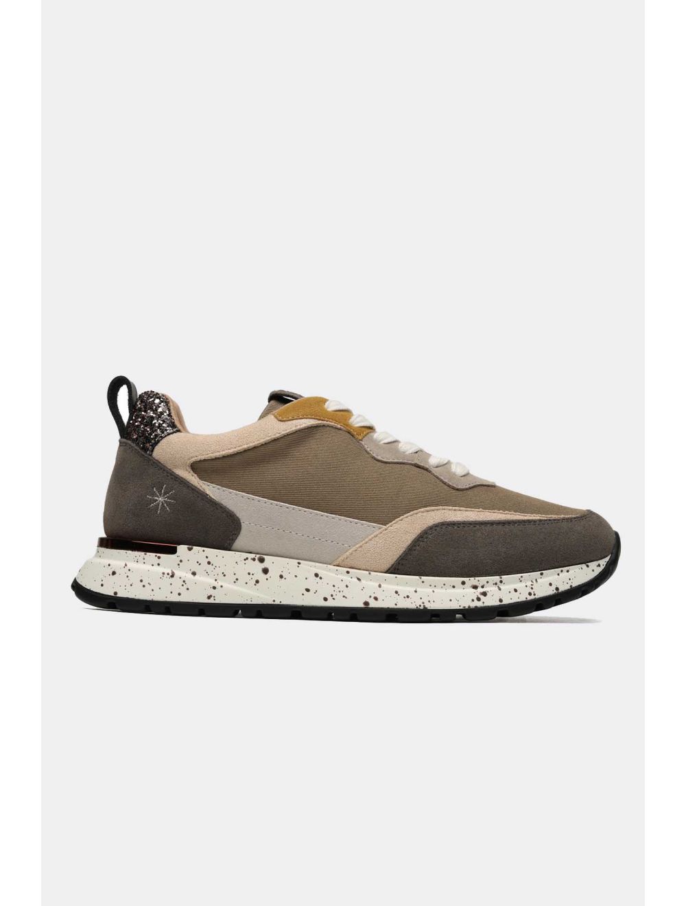 Tom&eva Baskets Femmes Couleurs Variées 24CH-KP3528-Taupe