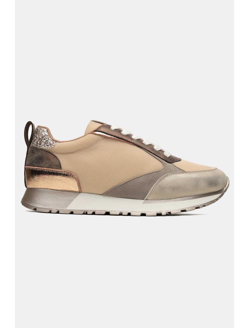 Tom&eva Baskets Femmes Couleurs Variées 24CH-KP3529-Beige