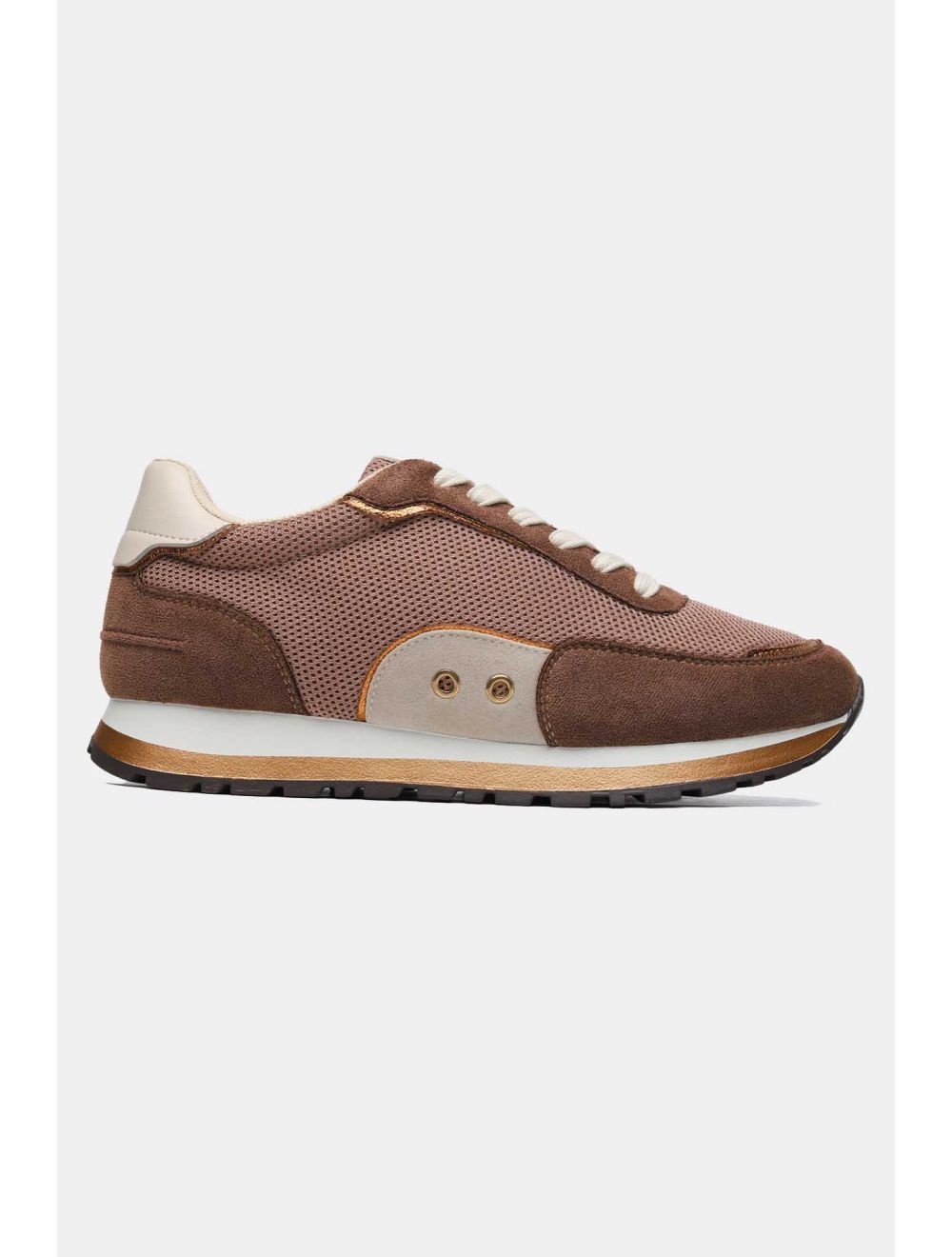 Tom&eva Baskets Femmes Couleurs Variées 24CH-KP3530-Chocolat