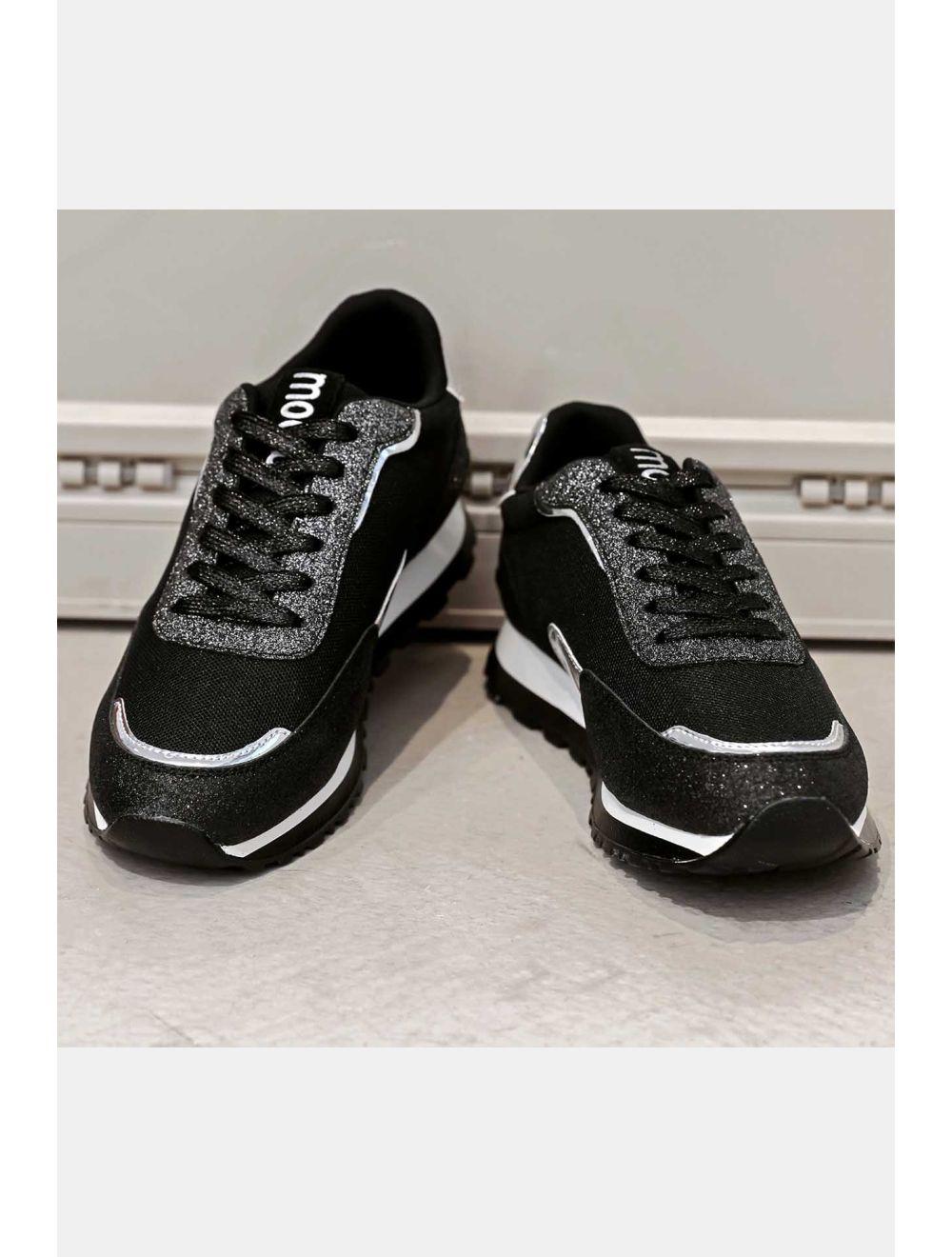 tom&eva Baskets Femmes Couleurs Variées 24CH-KP3530-Noir