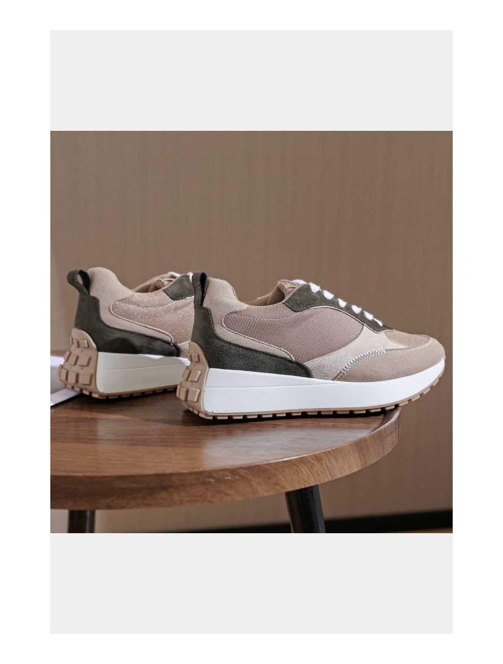 Tom&eva Baskets Femmes Couleurs Variées 24CH-KP4753-Beige