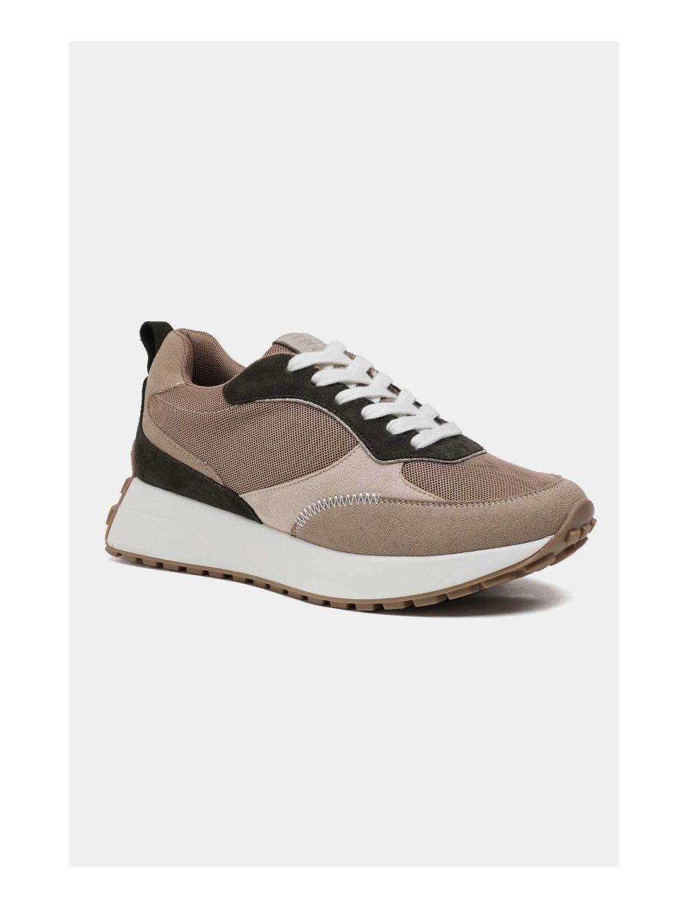 tom&eva Baskets Femmes Couleurs Variées 24CH-KP4753-Beige