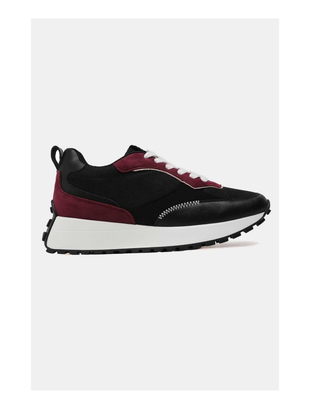 Tom&eva Baskets Femmes Couleurs Variées 24CH-KP4753-Bordeaux
