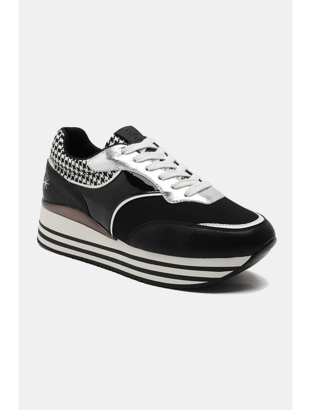 tom&eva Baskets Femmes Couleurs Variées 24CH-KP4766-Noir