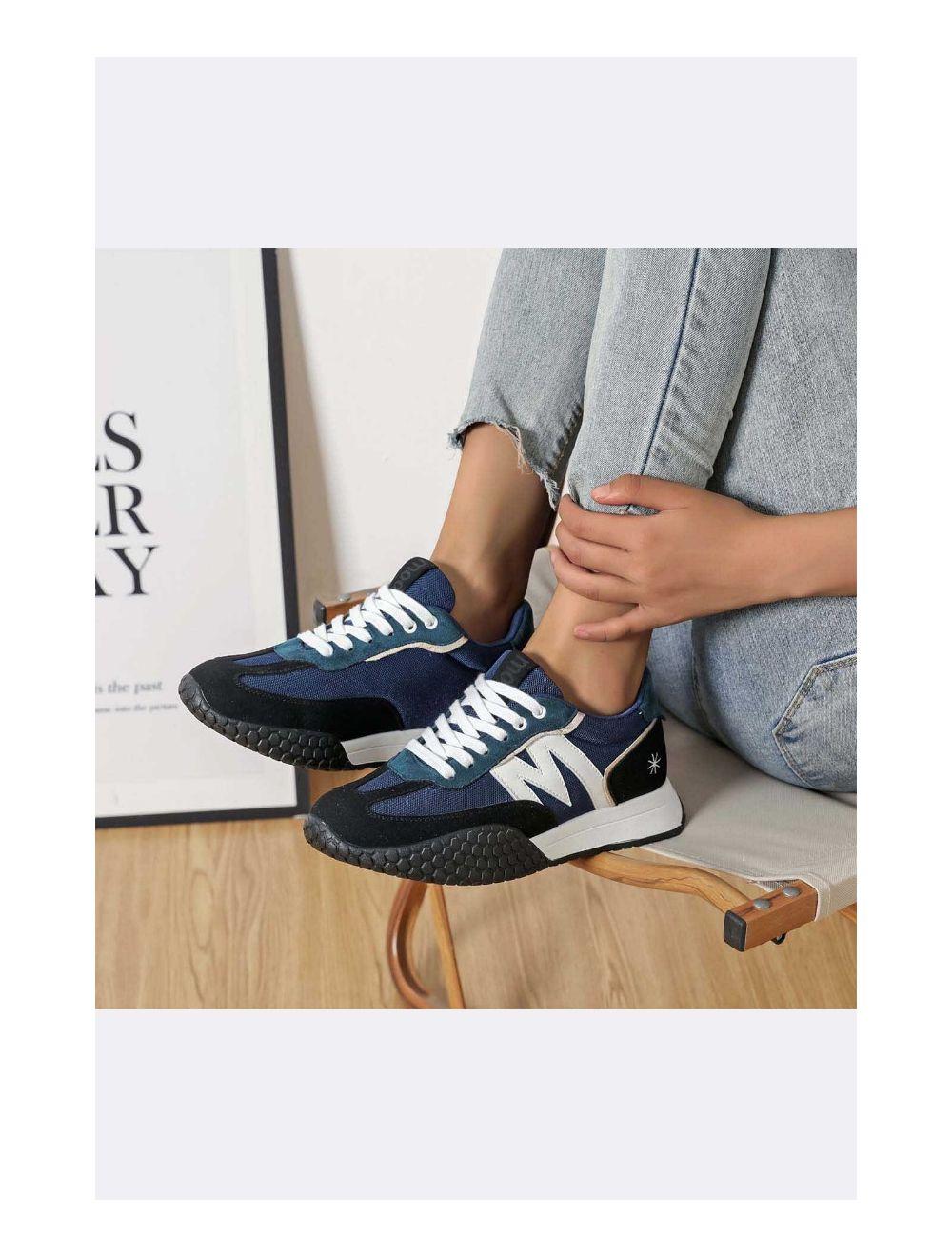 Tom&eva Baskets Femmes En Couleurs Variées 24CH-KP4751-Marine