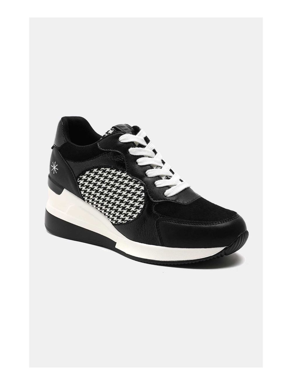Tom&eva Baskets Femmes En Couleurs Variées 24CH-KP4767-Noir