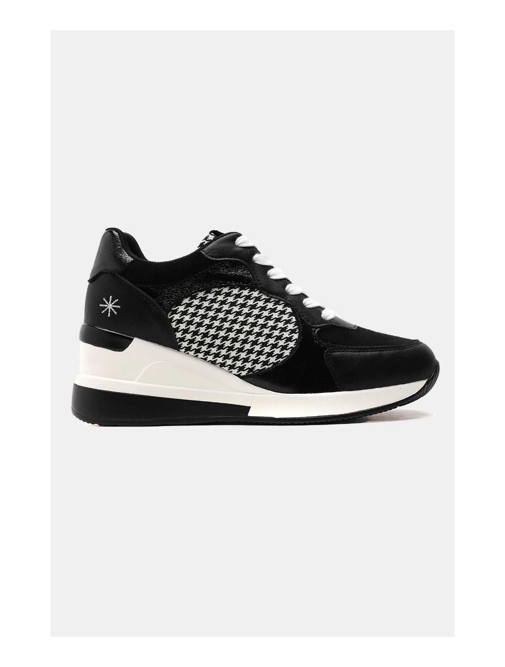 Tom&eva Baskets Femmes En Couleurs Variées 24CH-KP4767-Noir
