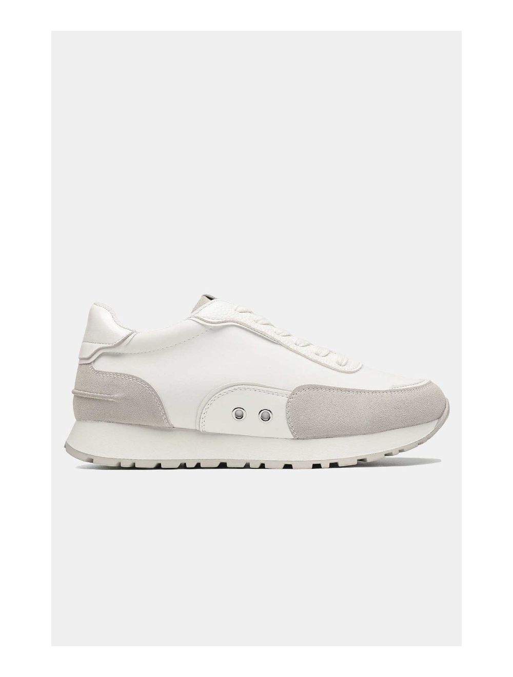 Tom&eva Baskets Femmes Matières Variées 24CH-KP4378-Blanc