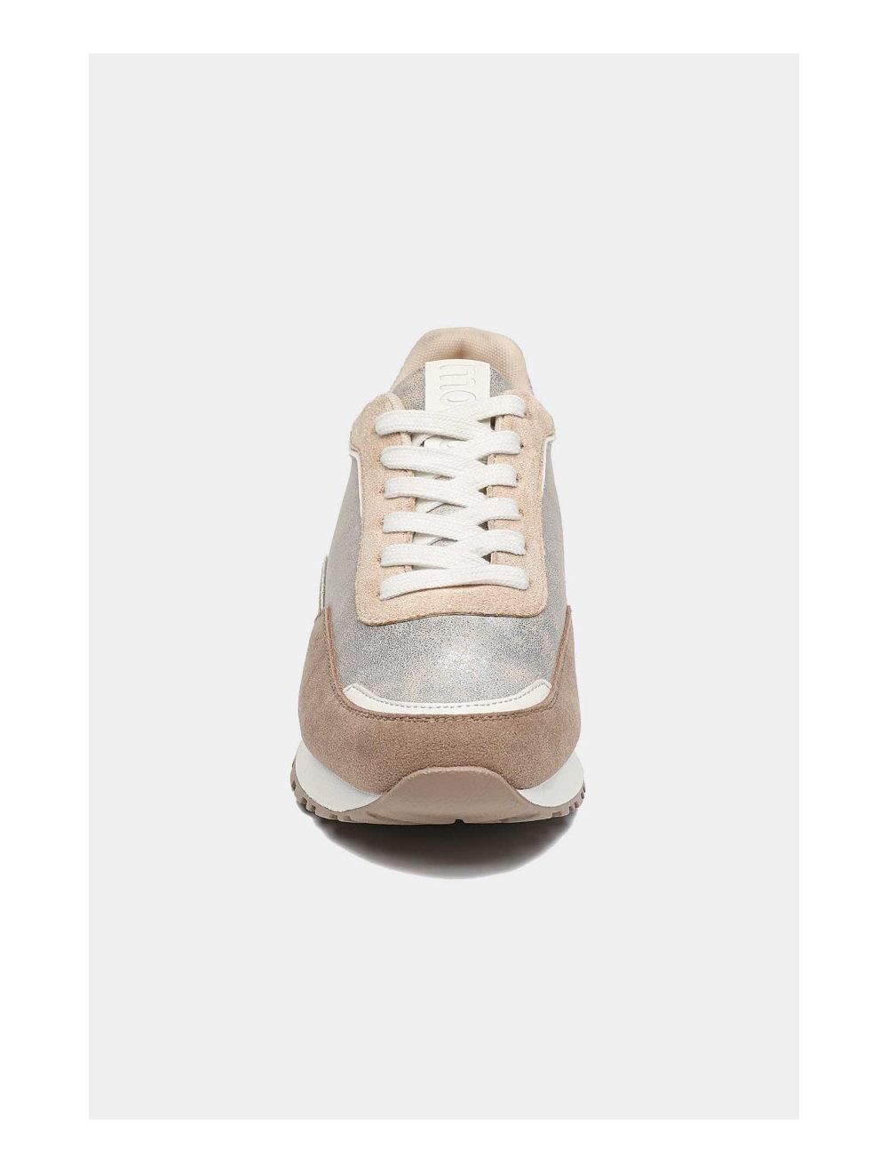 Tom&eva Baskets Femmes Matières Variées 24CH-KP4378-Taupe