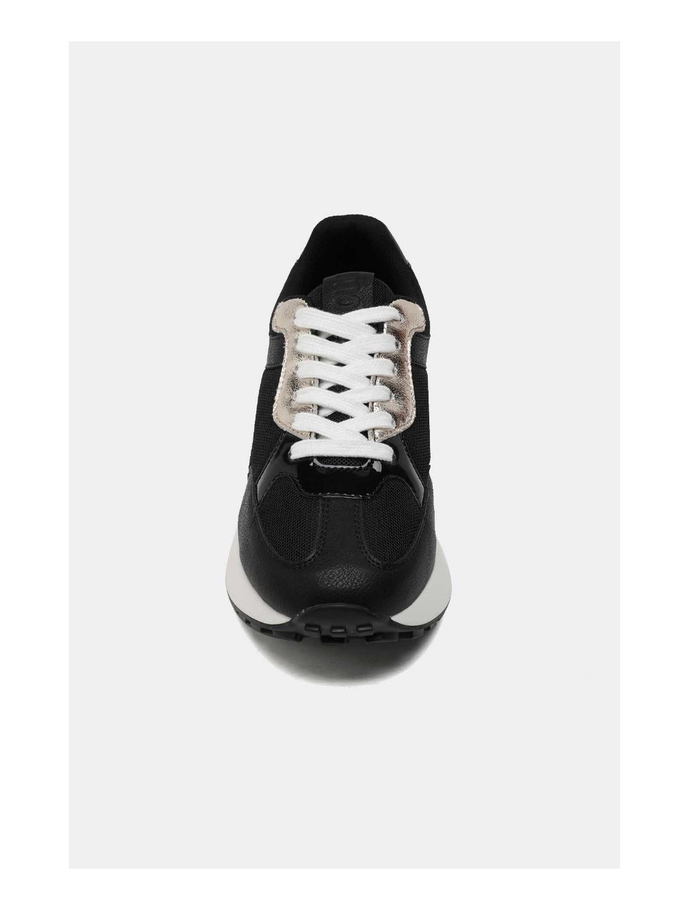 Tom&eva Baskets Femmes Matières Variées 24CH-KP4755-Noir