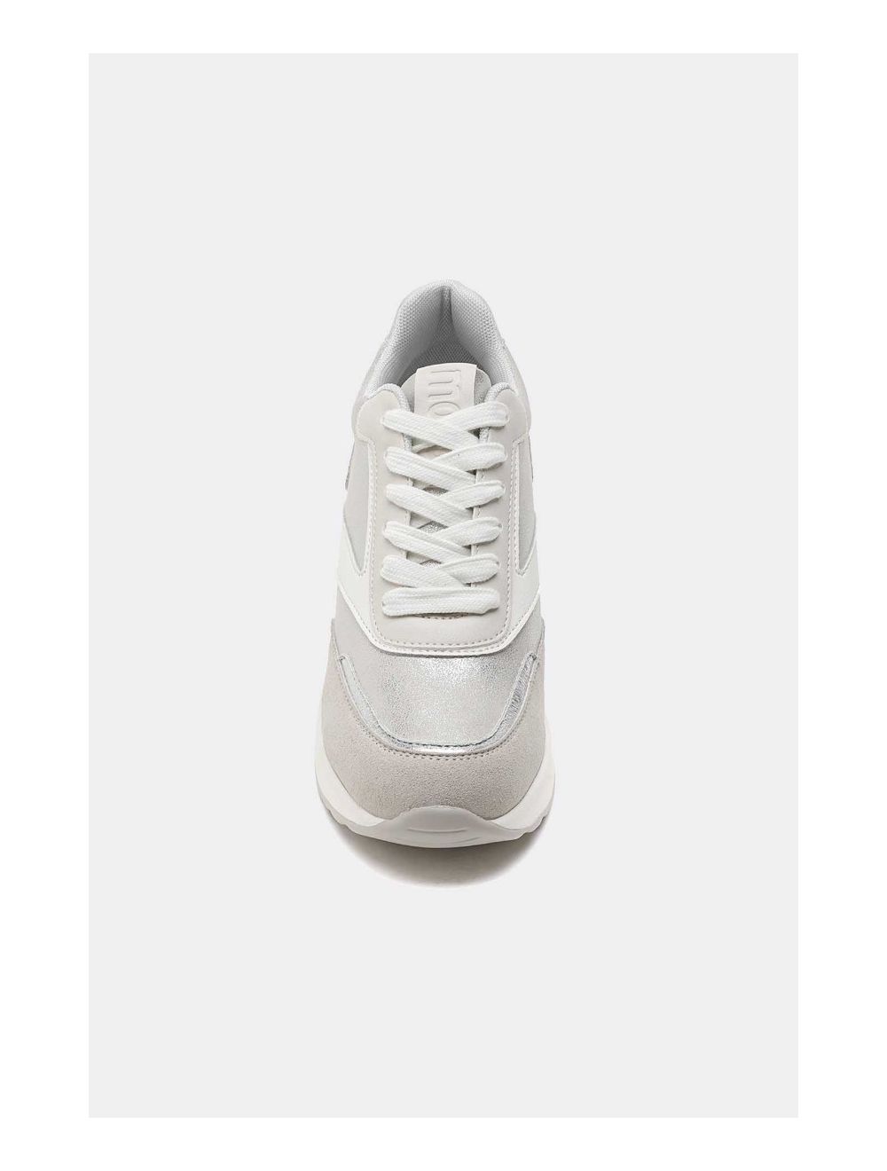 Tom&eva Baskets Femmes Talon Haut 24CH-KP4768-Argent