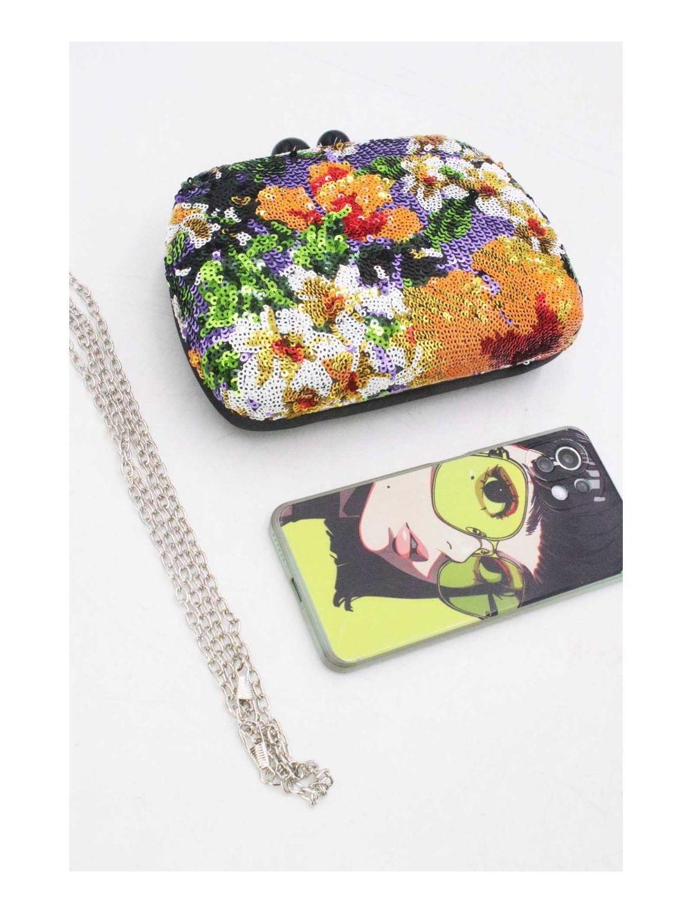 tom&eva Boîte de Nuit Soirée Et Mariage Paillettes 24P-5880-Noir