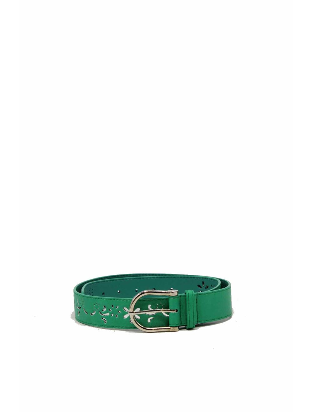 tom&eva Ceinture large ajourée pour femme- LD5820-Vert