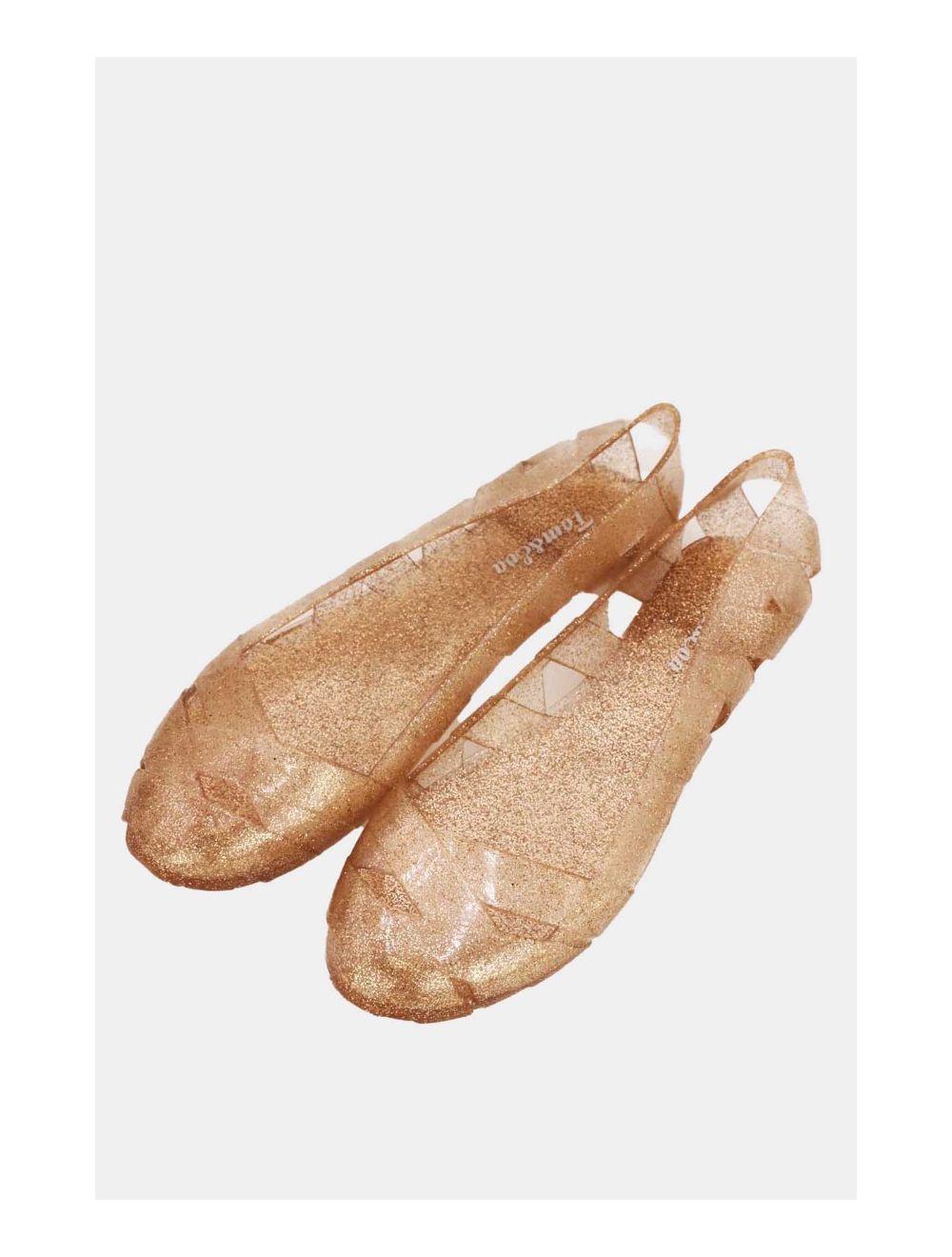 Tom&eva Chaussure Femme Escarpin Talon Plat-GJ-M06107-Doré