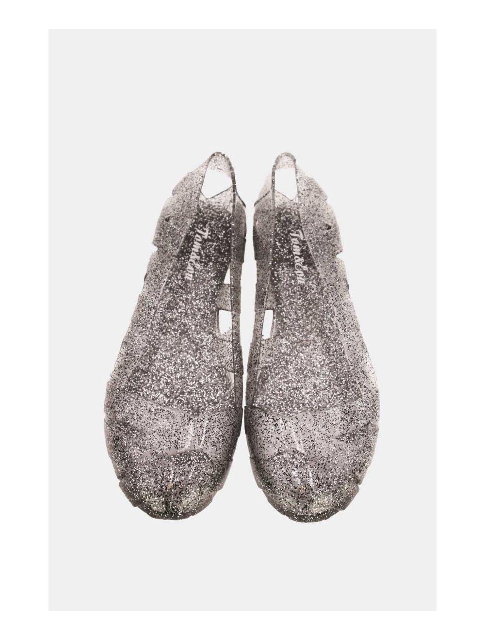 tom&eva Chaussure Femme Escarpin Talon Plat-GJ-M06107-Gris