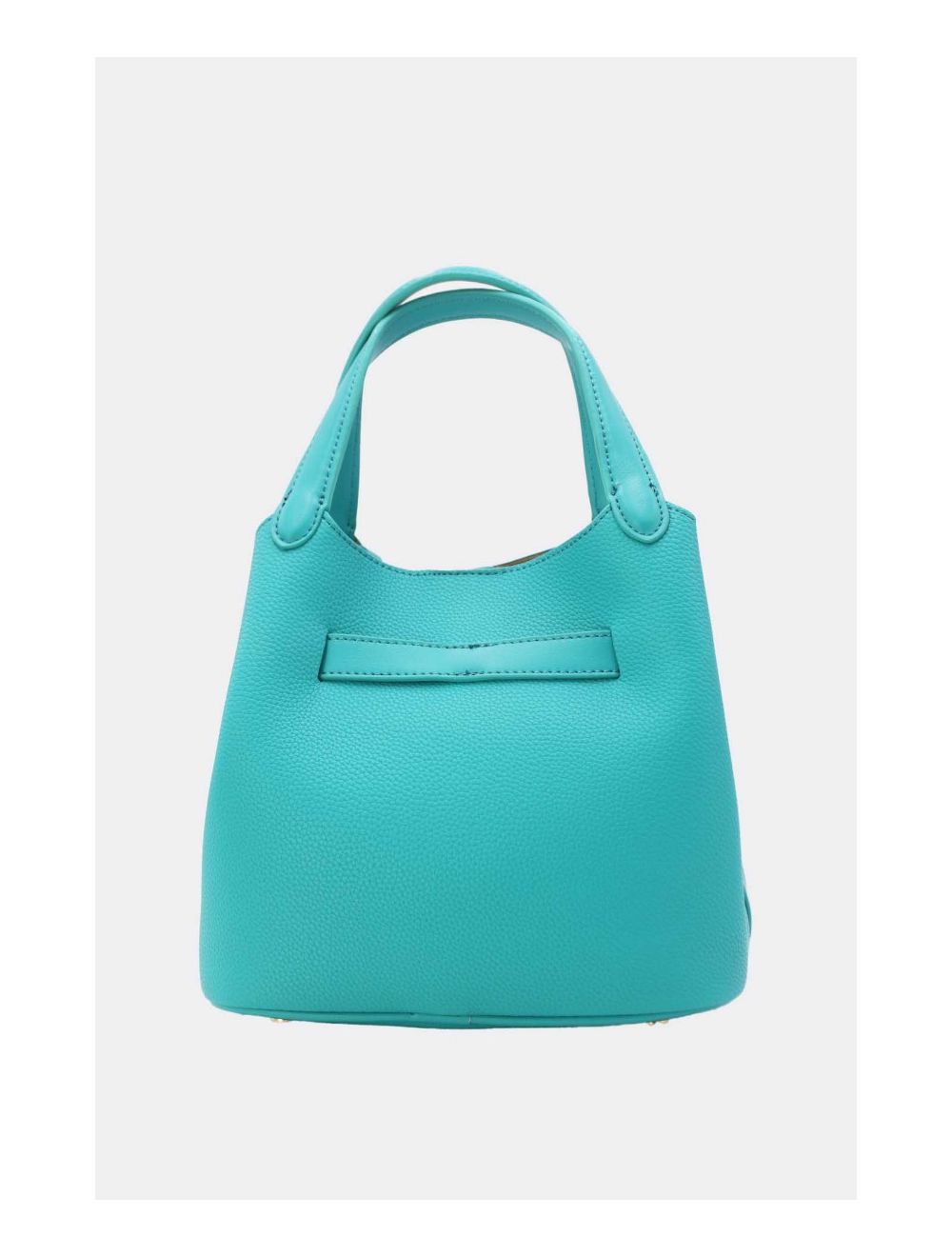 Tom&eva Ensemble 2Pcs Sac Hobo Effet Grainé 6974-Bleu