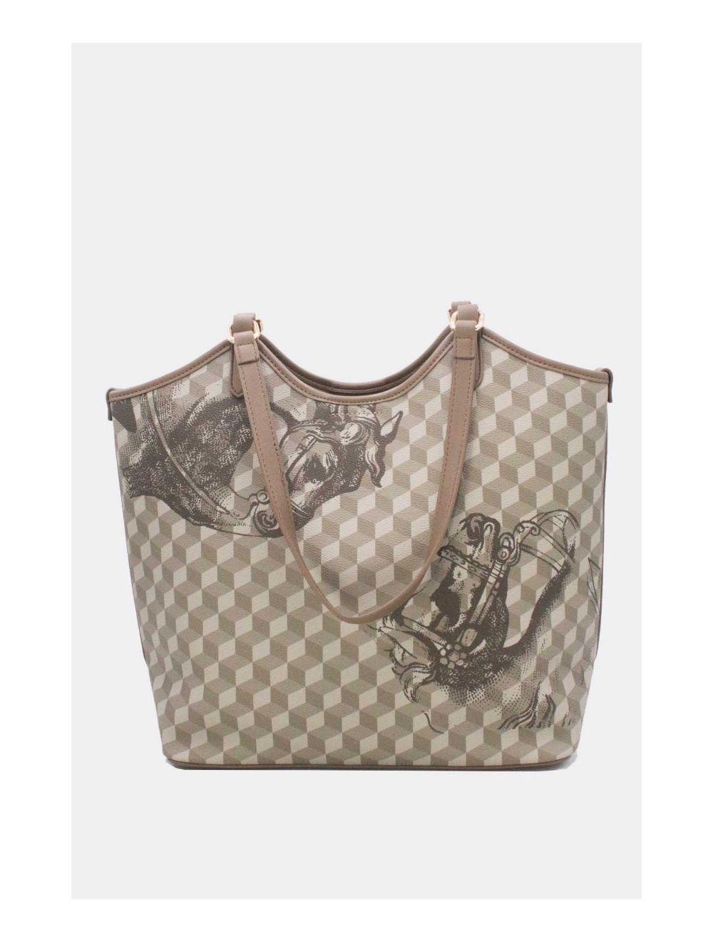 Tom&eva Ensemble Deux Pièces Cabas Monogramme 24B-5874-Abricot