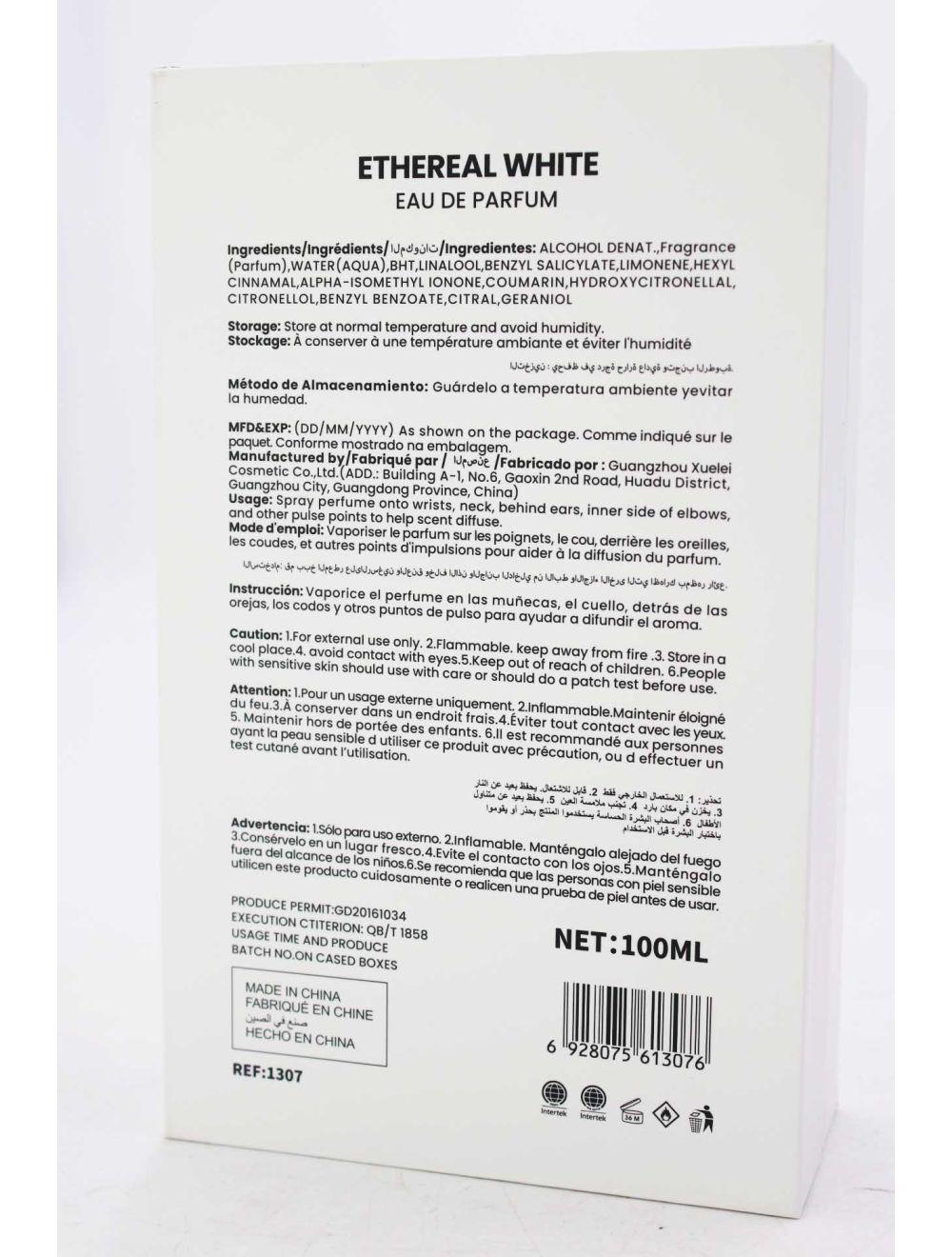 Tom&eva LONKOOM ETHEREAL WHITE Parfum Femme Floral Fruité Gourmand 100ml 24PF-1307