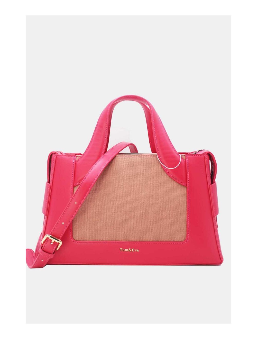 Tom&eva Medium Sac à Main Vintage 24B-5961-Rose/Pink