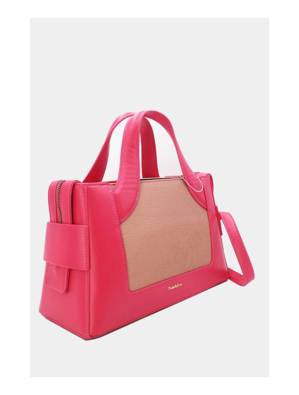 Tom&eva Medium Sac à Main Vintage 24B-5961-Rose/Pink