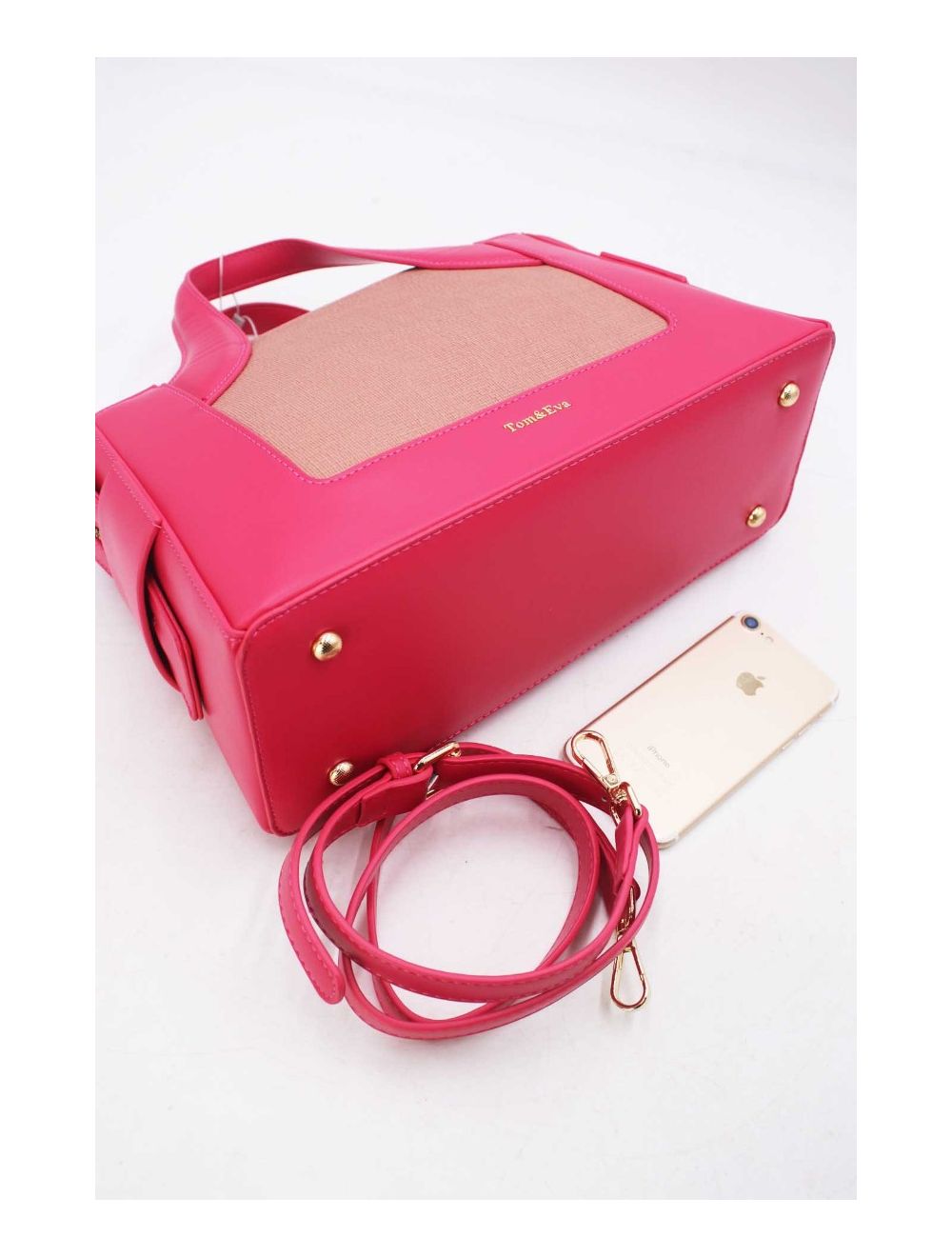 Tom&eva Medium Sac à Main Vintage 24B-5961-Rose/Pink
