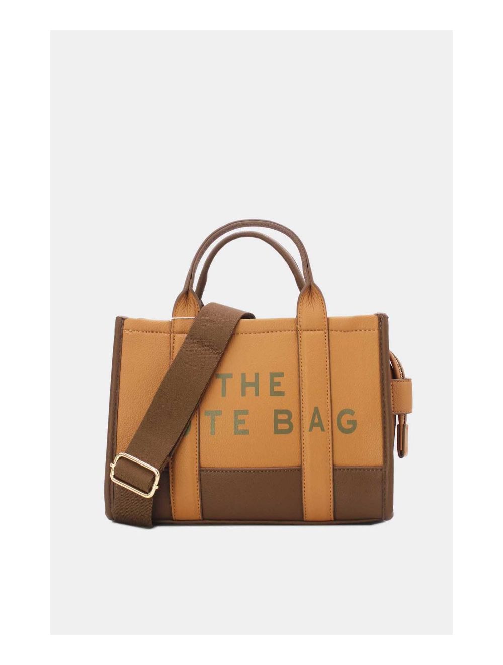 Tom&eva Medium Sac Fourre-Tout Effet Cuir Grainé 24B-5948-Brown/Coffee