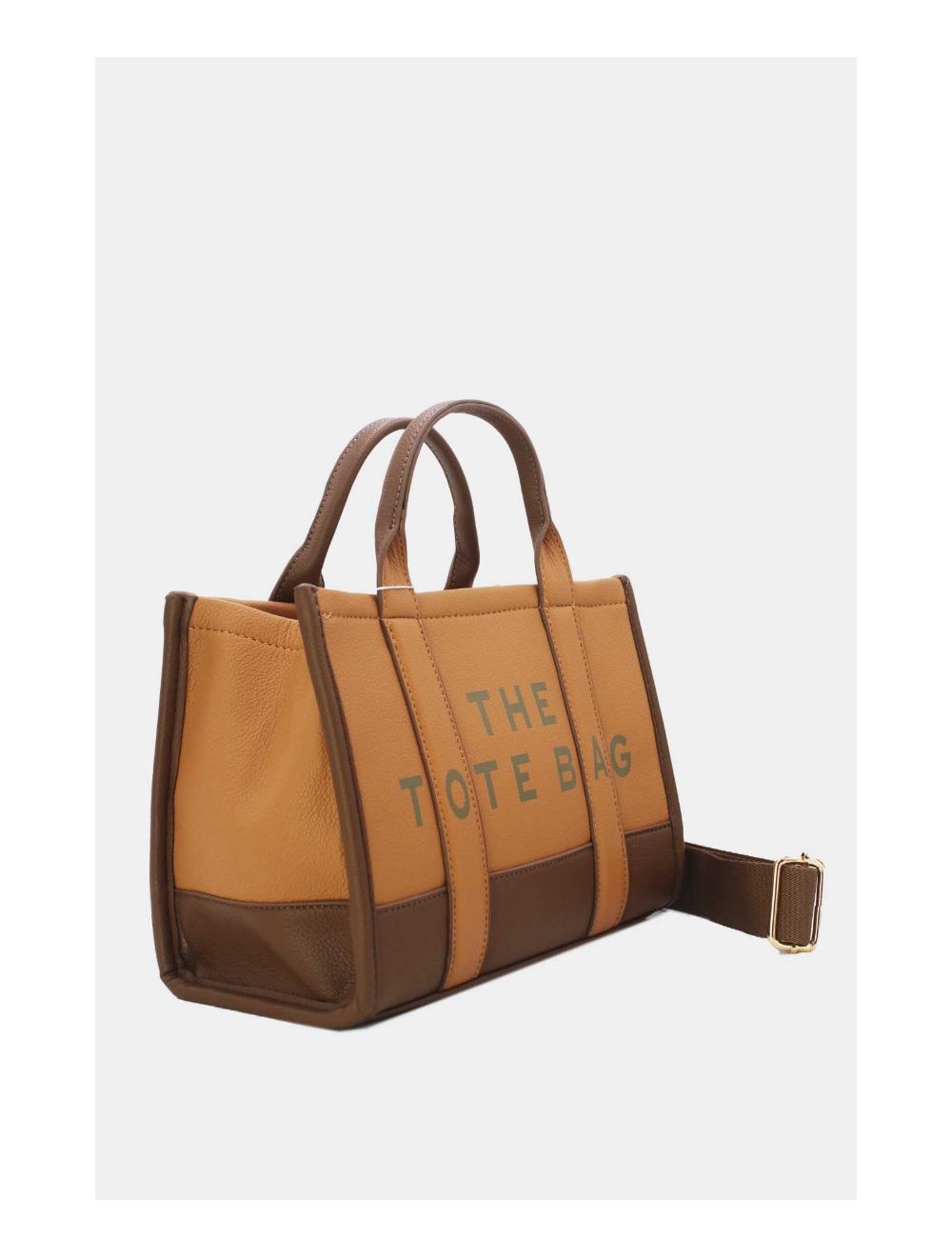 Tom&eva Medium Sac Fourre-Tout Effet Cuir Grainé 24B-5948-Brown/Coffee