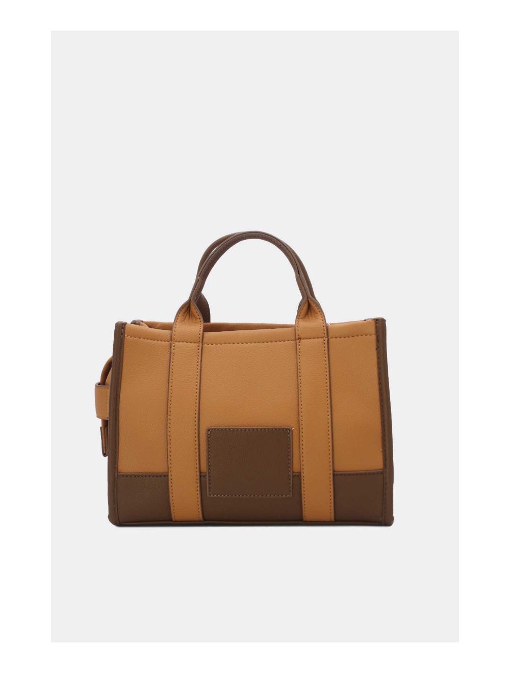 Tom&eva Medium Sac Fourre-Tout Effet Cuir Grainé 24B-5948-Brown/Coffee