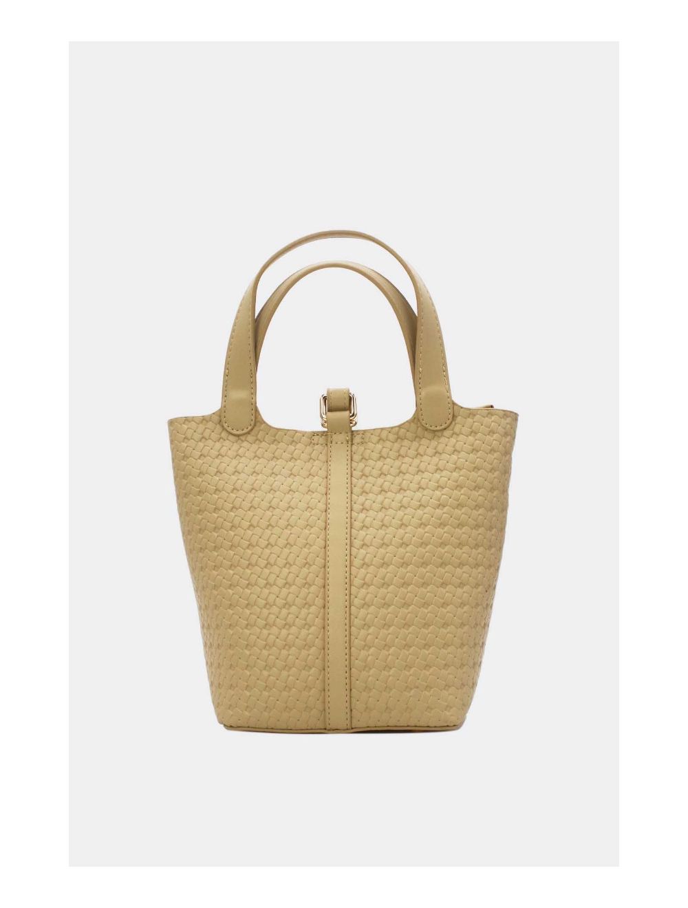 Tom&eva Medium Sac Seau Effet Tressé 24B-6070-Abricot