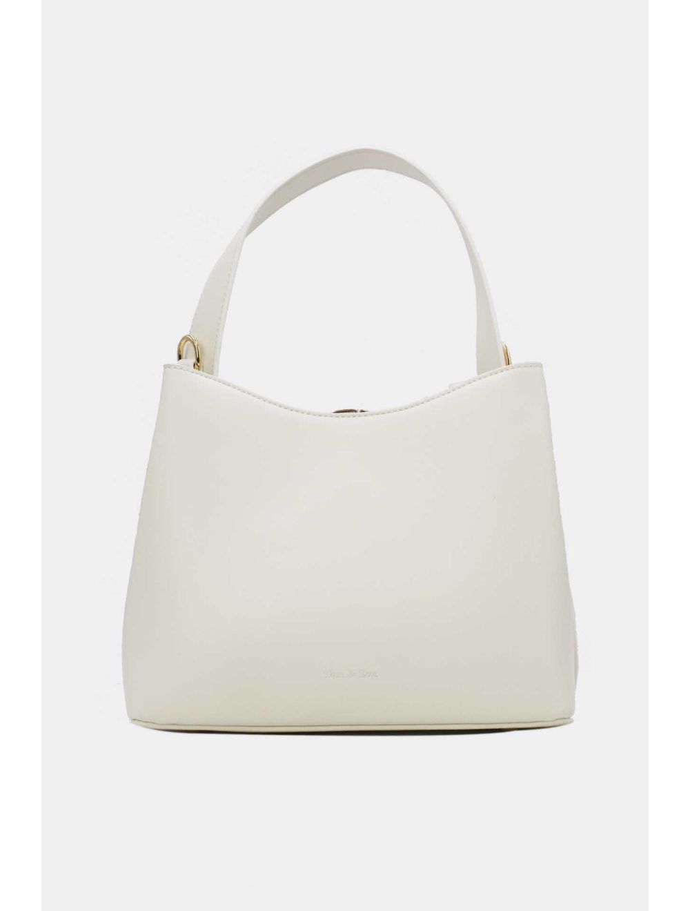 Tom&eva Medium Sac Seau Effet Tressé 24B-6075-Blanc