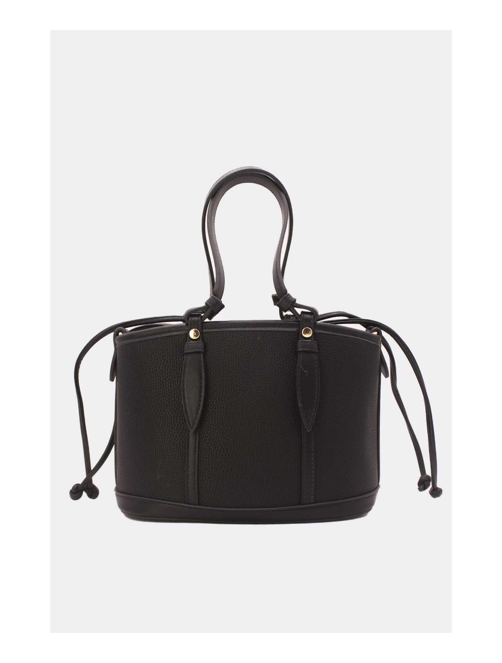 Tom&eva Medium Sac Seau Fermoir à Cordon 23P-5792-Noir