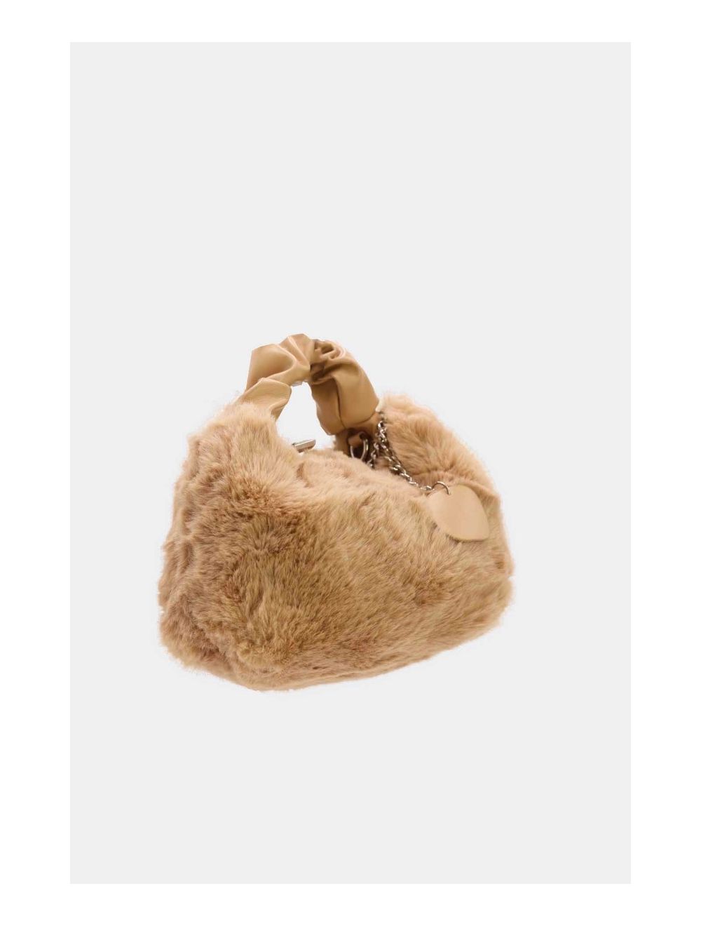 Tom&eva Mini Sac à Main Fausse Fourrure-23P-5689-Abricot