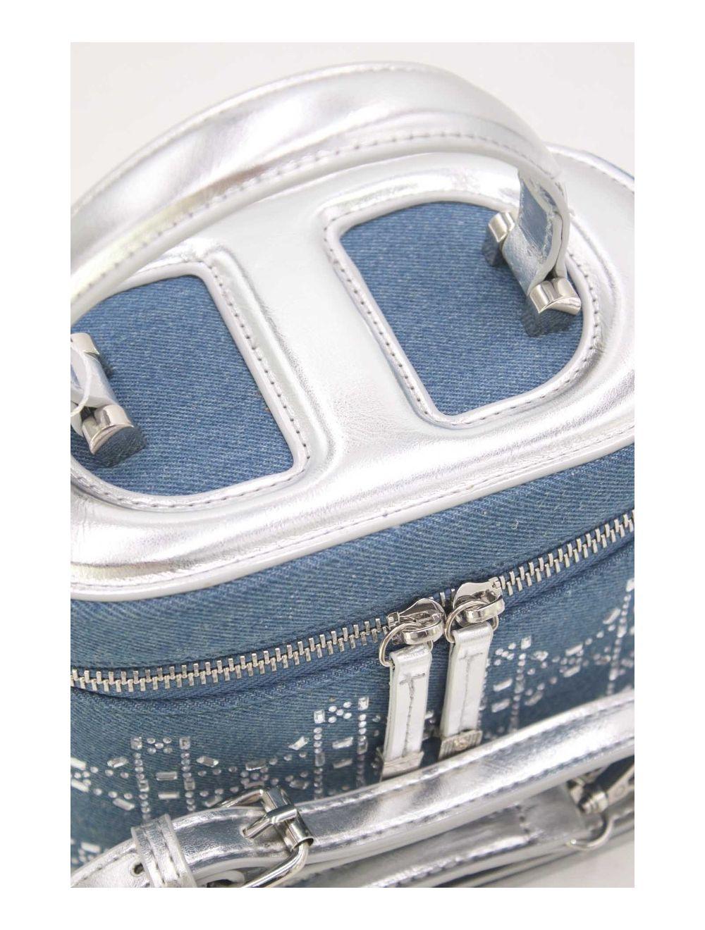 tom&eva Mini Sac à Main Jeans Orné Strasse 24P-5995-D.Blue/Silver