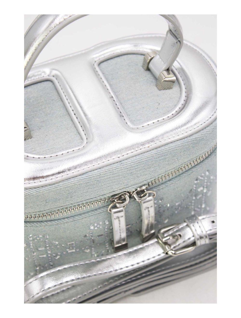 Tom&eva Mini Sac à Main Jeans Orné Strasse 24P-5995-L.Blue/Silver