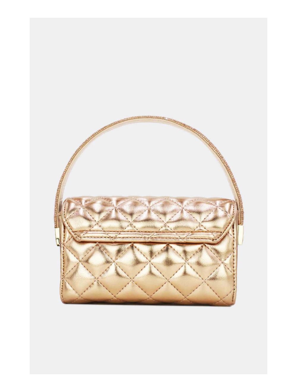 Tom&eva Mini Sac à Main Matelassé-22P-5596-Champagne