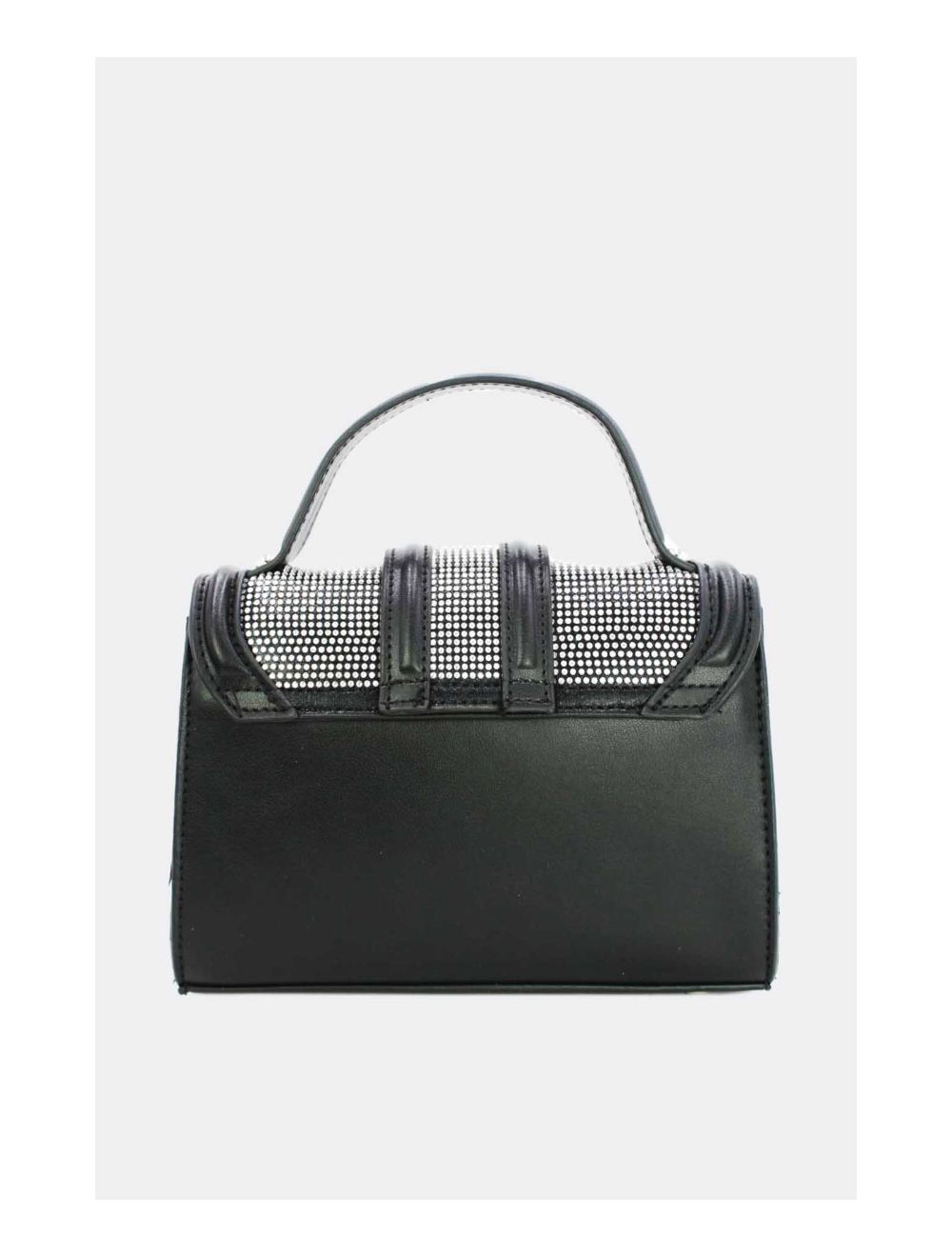 Tom&eva Mini Sac à Main Strassé Style Vintage 22B-5592-Black