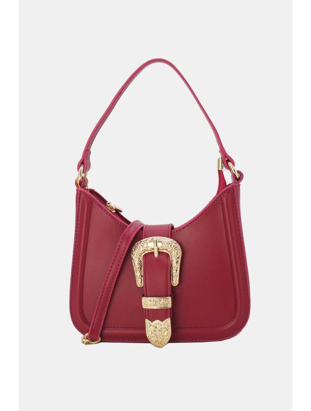 Tom&eva Mini Sac Porté épaule Avec Boucle Baroque -23P-5724-Rose