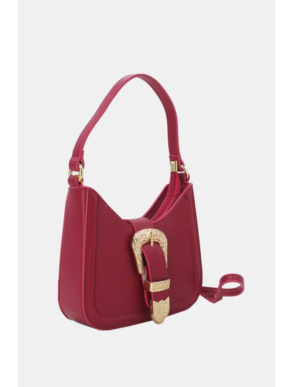 Tom&eva Mini Sac Porté épaule Avec Boucle Baroque -23P-5724-Rose