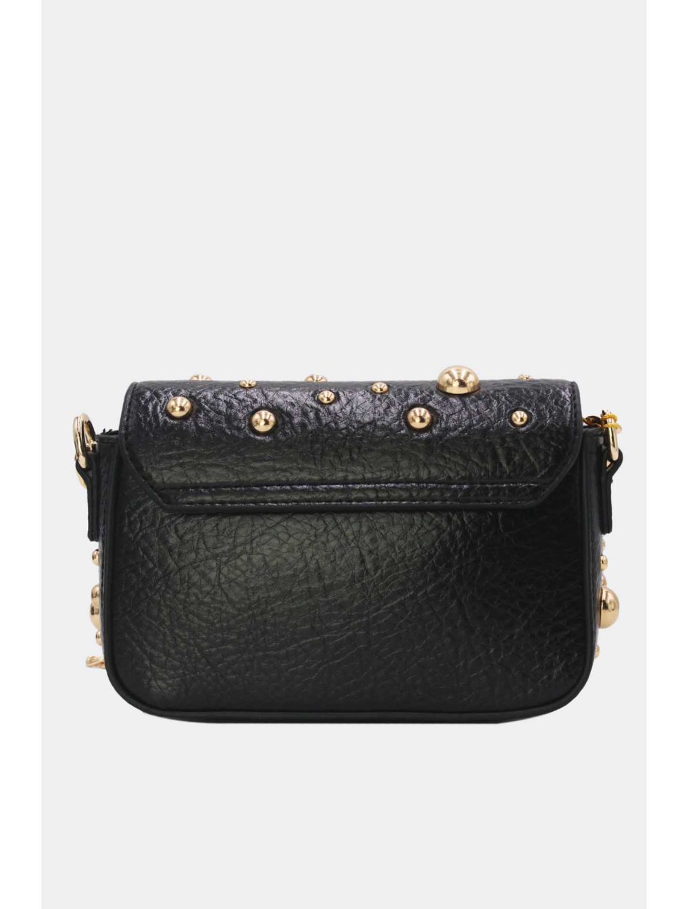Tom&eva Petit Pochette Clouté Métallique 24P-5901-Noir