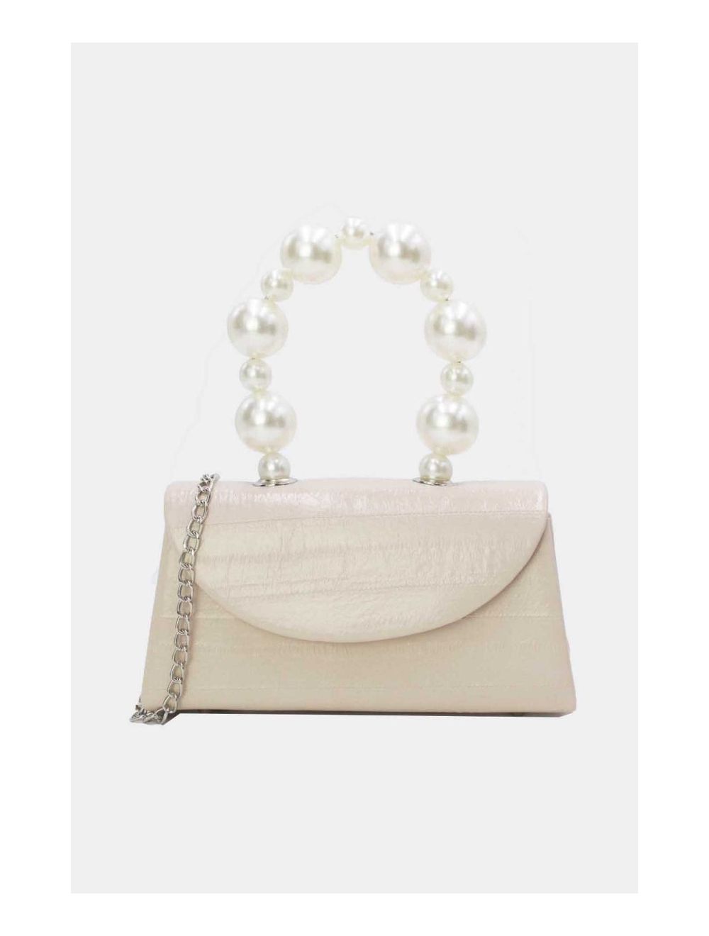 Tom&eva Petit Sac à Main à Anse Perles 24P-5869-Abricot