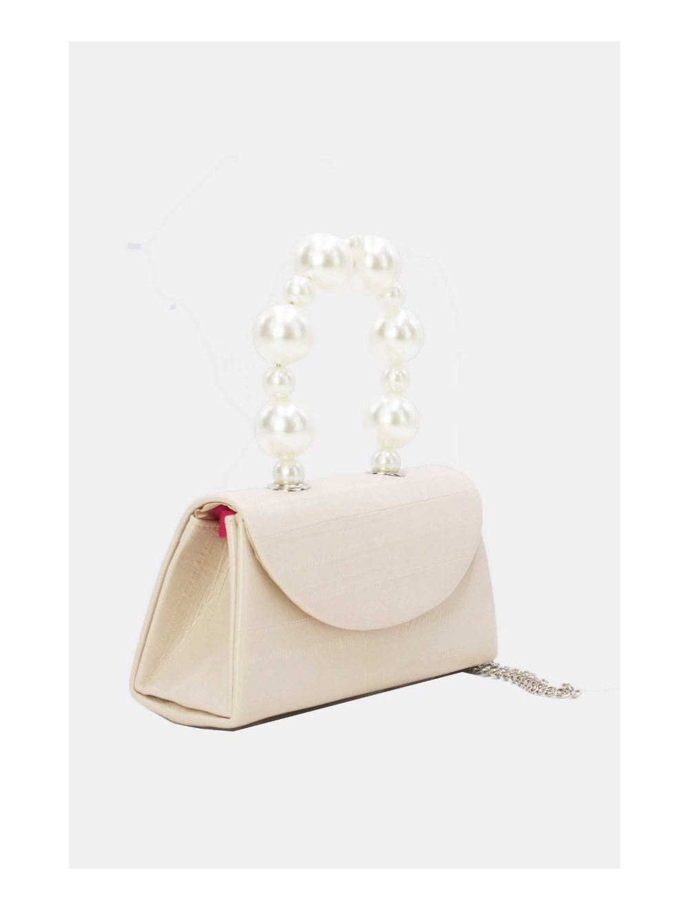 Tom&eva Petit Sac à Main à Anse Perles 24P-5869-Abricot