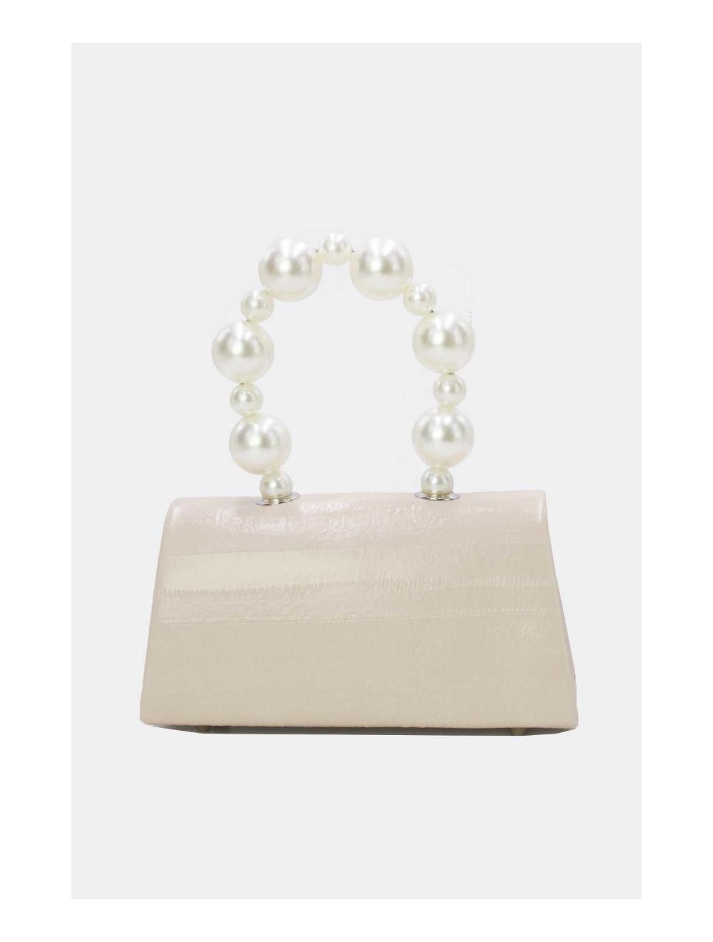 Tom&eva Petit Sac à Main à Anse Perles 24P-5869-Abricot