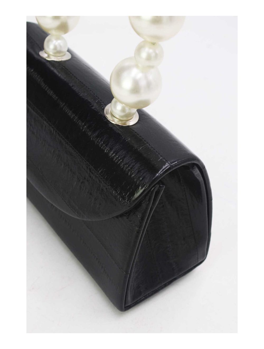 tom&eva Petit Sac à Main à Anse Perles 24P-5869-Noir