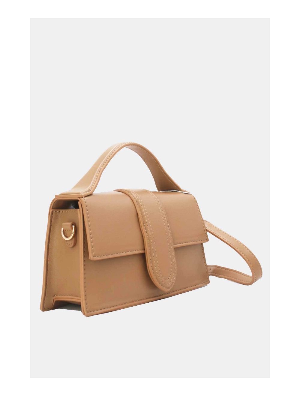 Tom&eva Petit Sac à Main à Languette Femme RÉASSORT 23P-5813-Camel