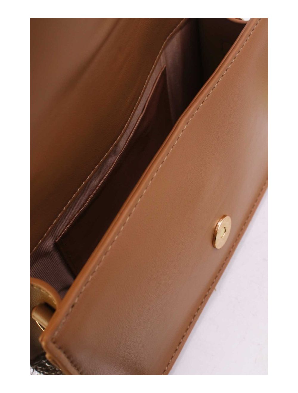 tom&eva Petit Sac à Main à Languette Femme RÉASSORT 23P-5813-Camel