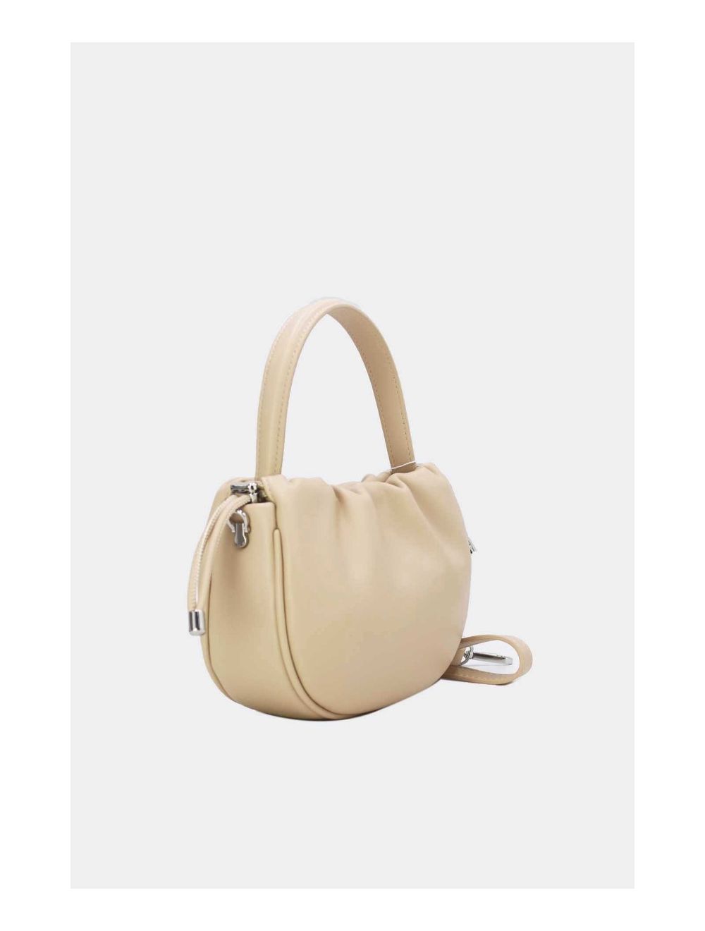 Tom&eva Petit Sac à Main Effet Cuir D'Agneau 24P-5992-Abricot