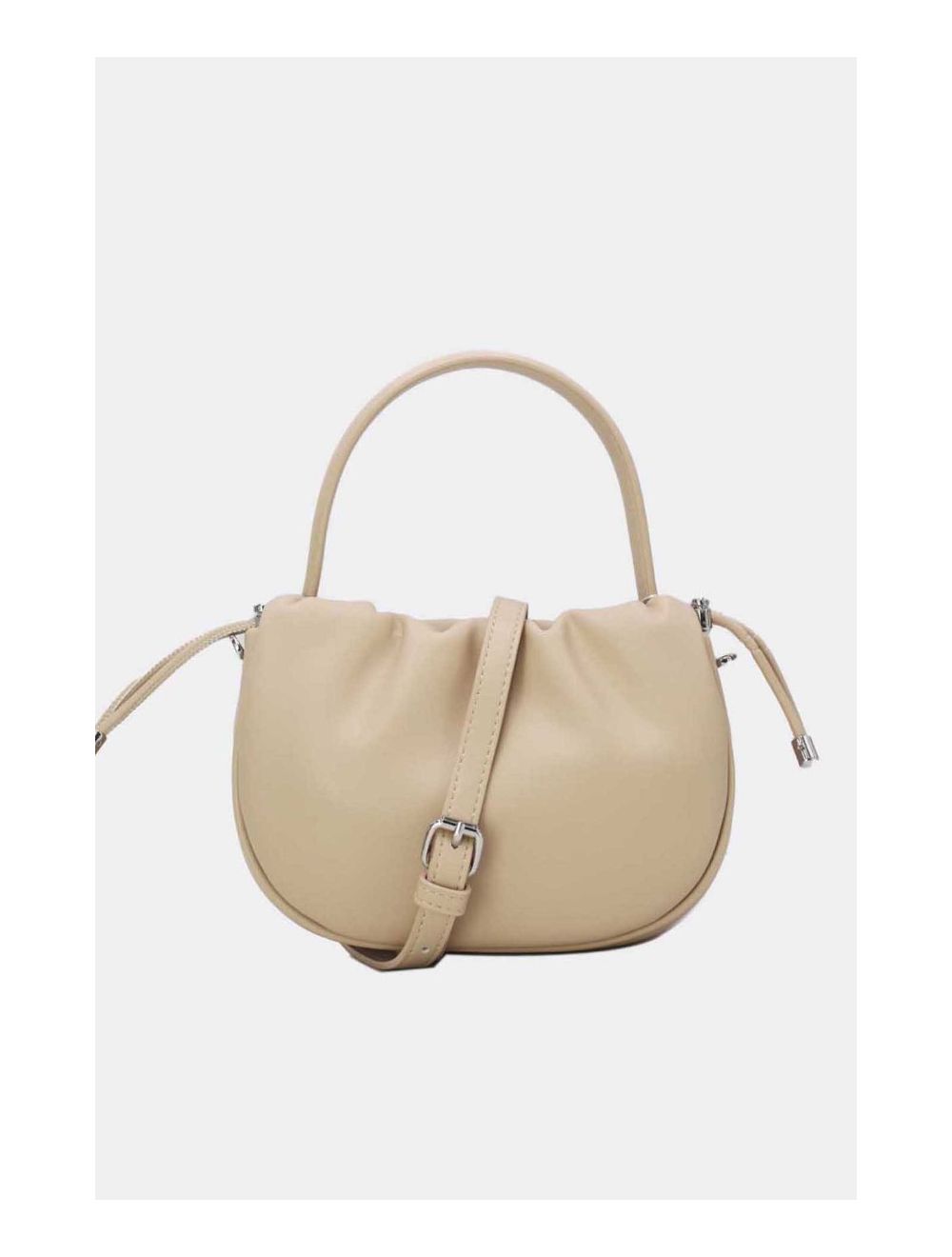 tom&eva Petit Sac à Main Effet Cuir d'Agneau 24P-5992-Abricot