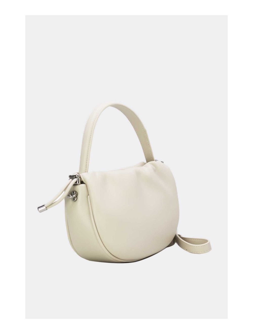 Tom&eva Petit Sac à Main Effet Cuir D'Agneau 24P-5992-Beige
